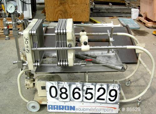 Used Stainless Steel Carlson Polishing Press
