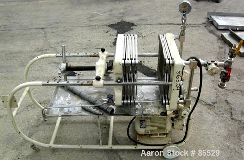 Used Stainless Steel Carlson Polishing Press
