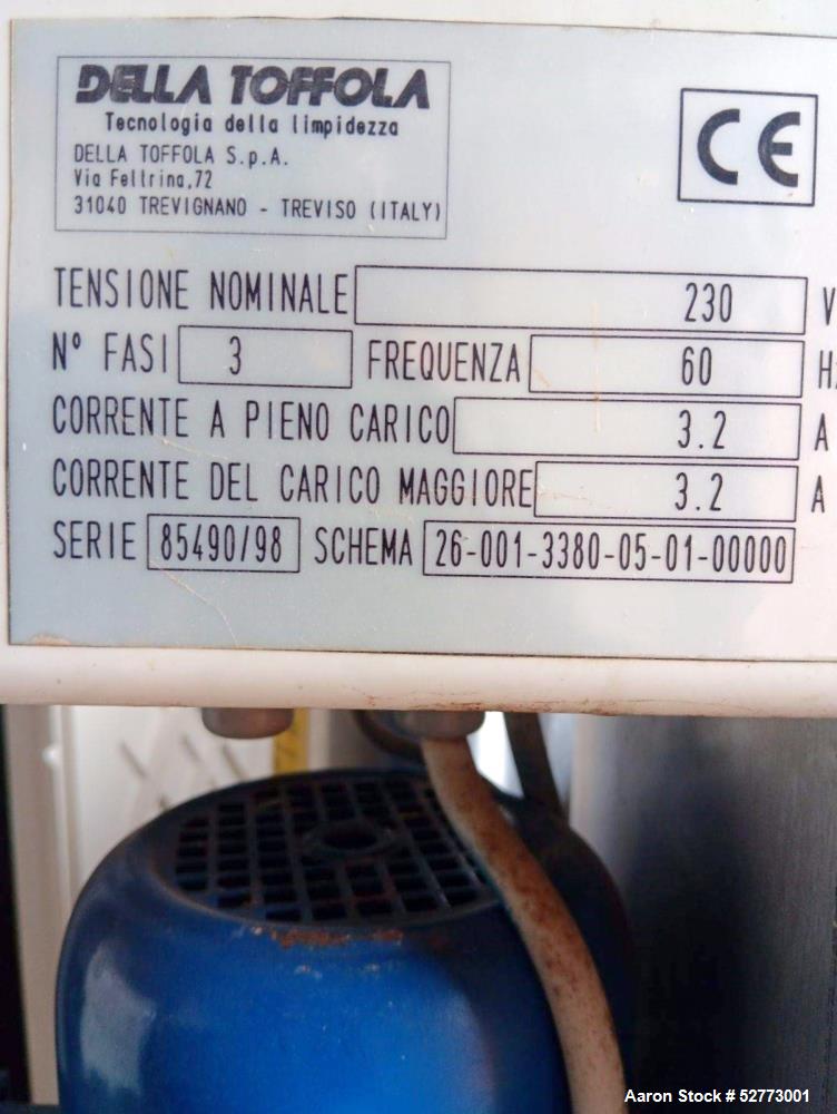 Della Toffolo Wine Filter Press