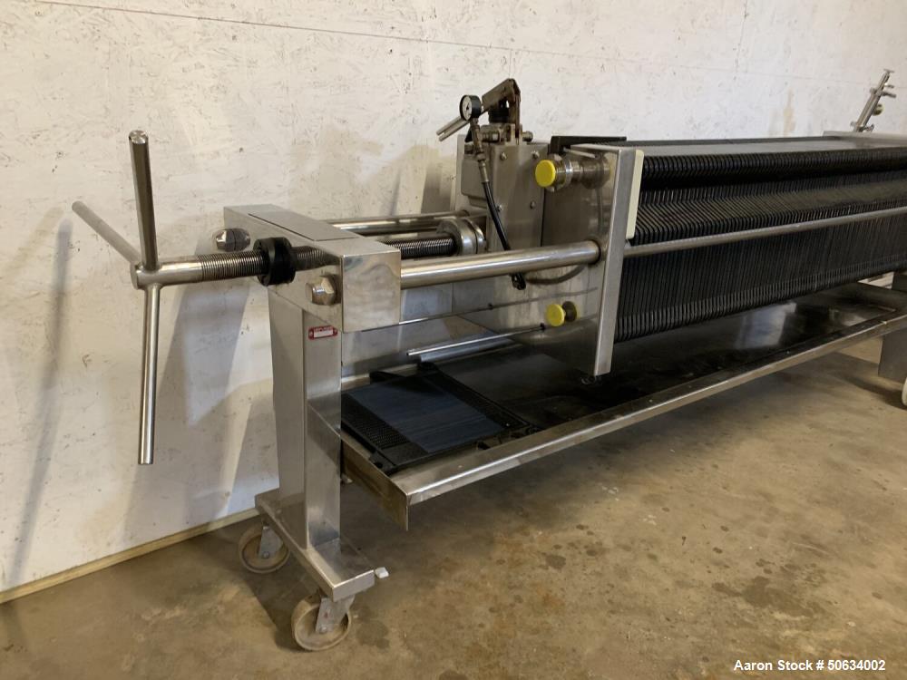 Used Della Toffola 100 Plate Sheet Filter
