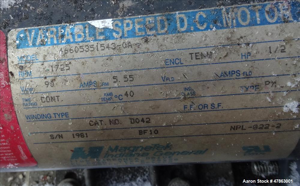 Used Diagenex Model DP 1000 35/50 Filter Press.