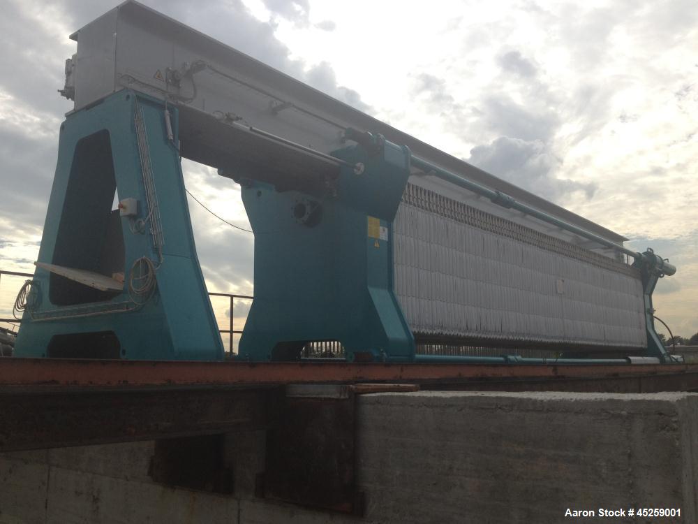 Used Diemme Filter Press, Model GHT 1500