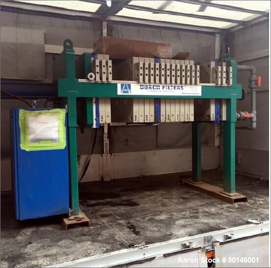 Used- Durco Filter Press, Model EP630/32-16 100#.