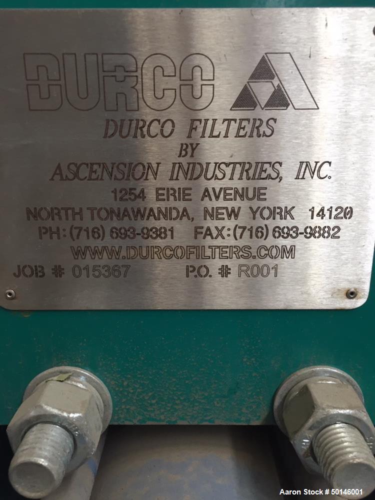 Used Durco Filter Press, Model EP630/32-16 100#.