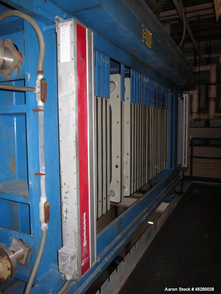 Used Durco Quadra Plate & Frame Press Filter Press, Model QPM-1200/32-14/28