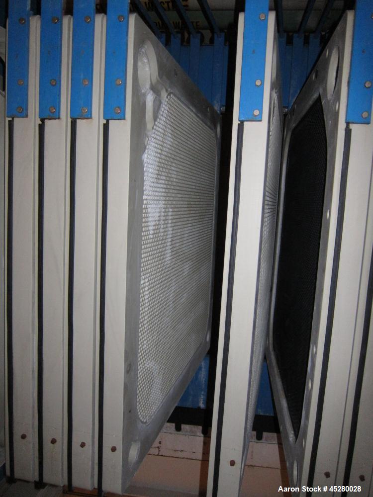 Used Durco Quadra Plate & Frame Press Filter Press, Model QPM-1200/32-14/28