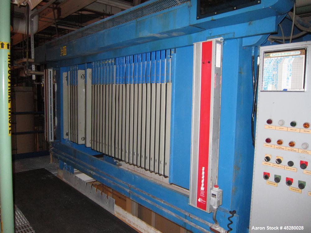 Used Durco Quadra Plate & Frame Press Filter Press, Model QPM-1200/32-14/28