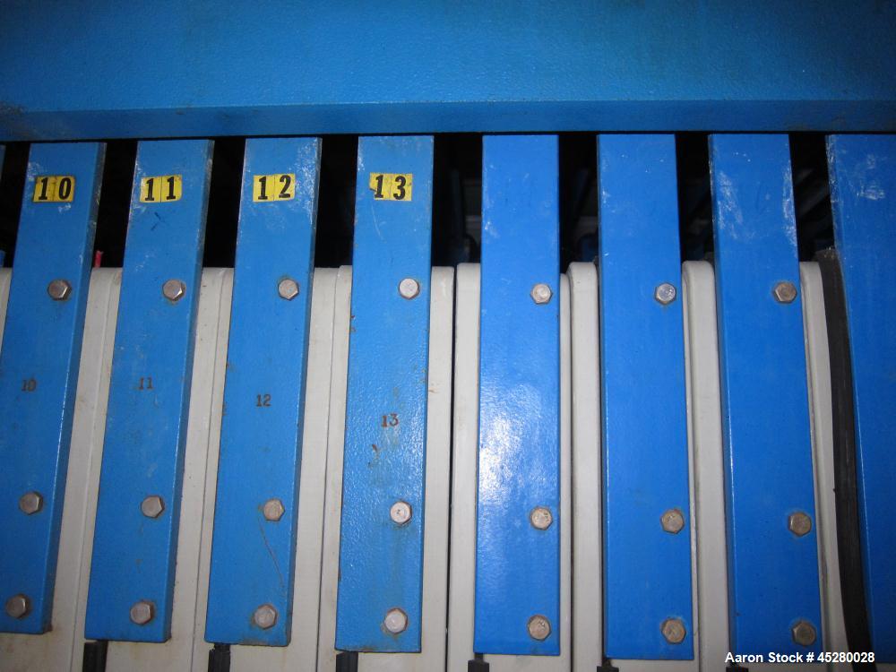 Used Durco Quadra Plate & Frame Press Filter Press, Model QPM-1200/32-14/28