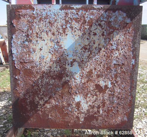 Used Durco Quadra Press Filter Press Frame Only. Requires 48" x 48" plates. 17'10" fully opened, 14'10" closed length. Center feed, 4 corner discharge. Upper side bars. Double ram closure. Unit inclu...