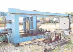Used Durco Quadra Press Filter Press Frame Only. Requires 48" x 48" plates. 17'10" fully opened, 14'10" closed length. Center feed, 4 corner discharge. Upper side bars. Double ram closure. Unit inclu...