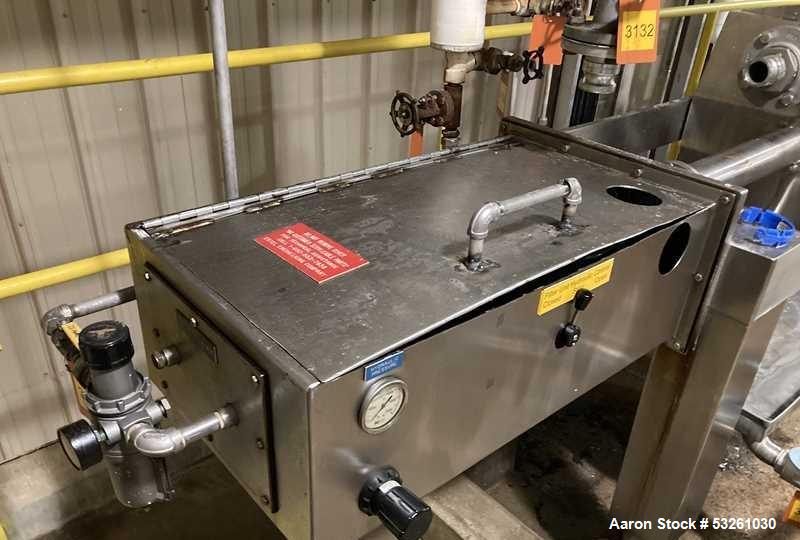 Used Ertel Engineering L600-106 316L Stainless Steel Plate & Frame Filter Press – Approx. 500 Sq. Ft. Filtration Area