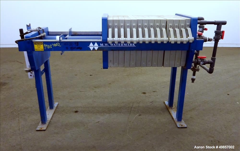 Used MW Watermark Filter Press, Model FP470G32L-31/21-2/3MXX.
