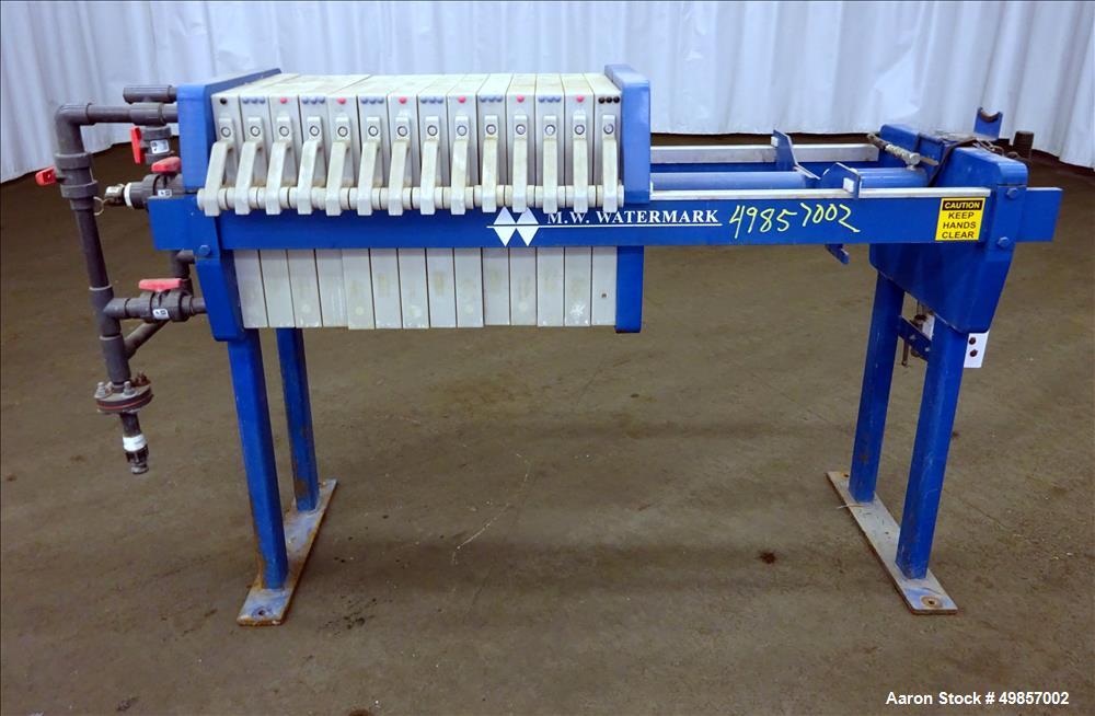 Used MW Watermark Filter Press, Model FP470G32L-31/21-2/3MXX.