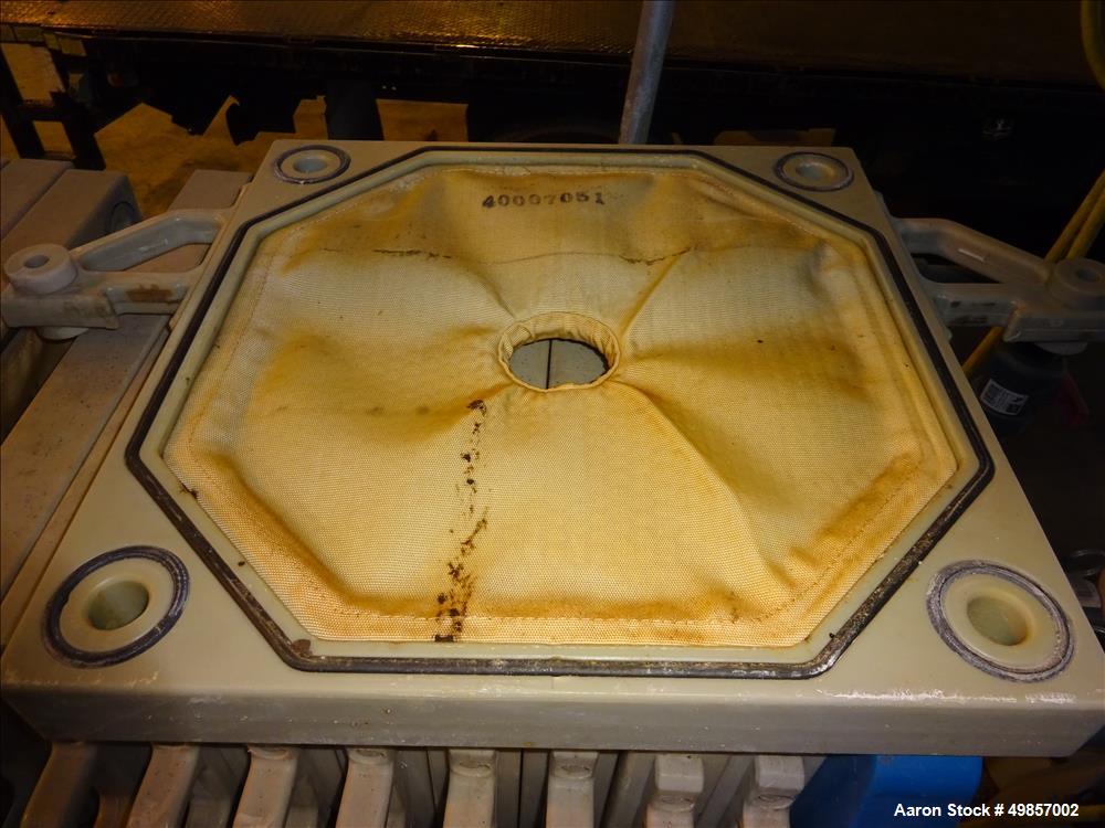 Used MW Watermark Filter Press, Model FP470G32L-31/21-2/3MXX.