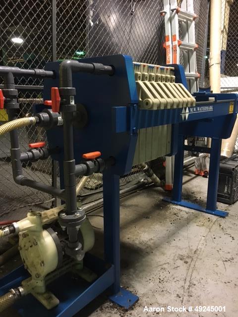 Used M.W. Watermark Automatic Filter Press, Model FP470G32L-7/14-1/2MXX.