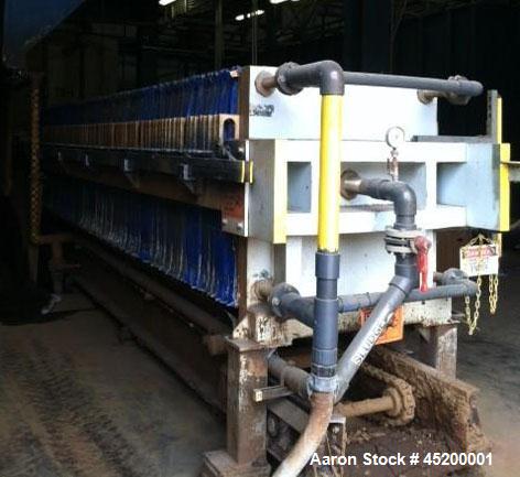 Used Hoescht Filter Press, Model 1200/32-PP-225-100