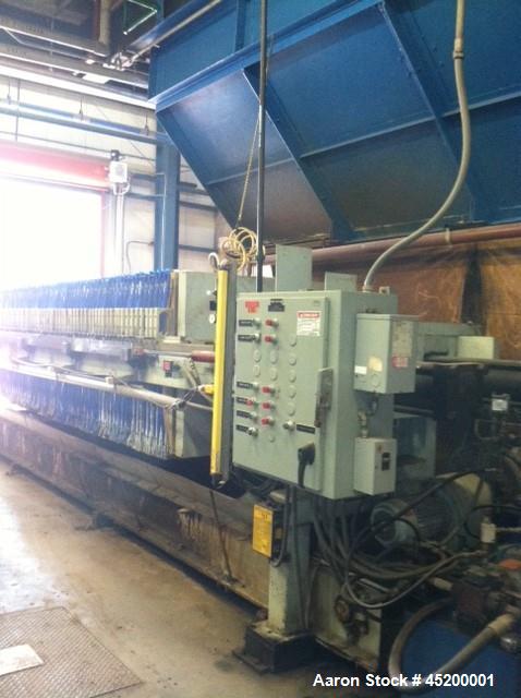 Used Hoescht Filter Press, Model 1200/32-PP-225-100
