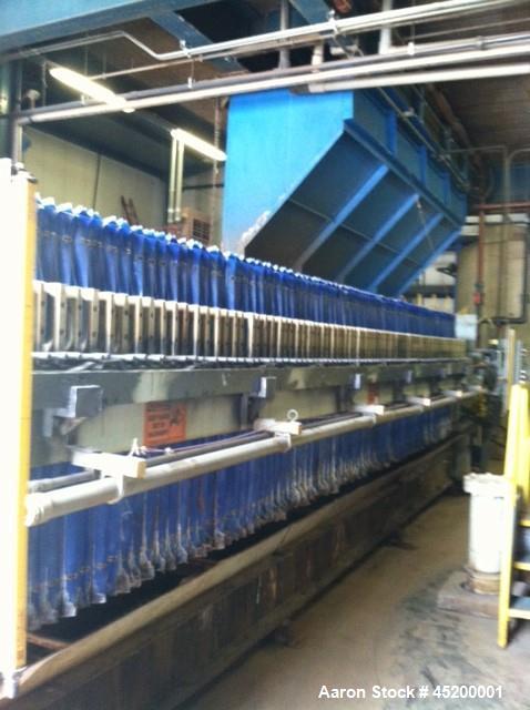Used Hoescht Filter Press, Model 1200/32-PP-225-100