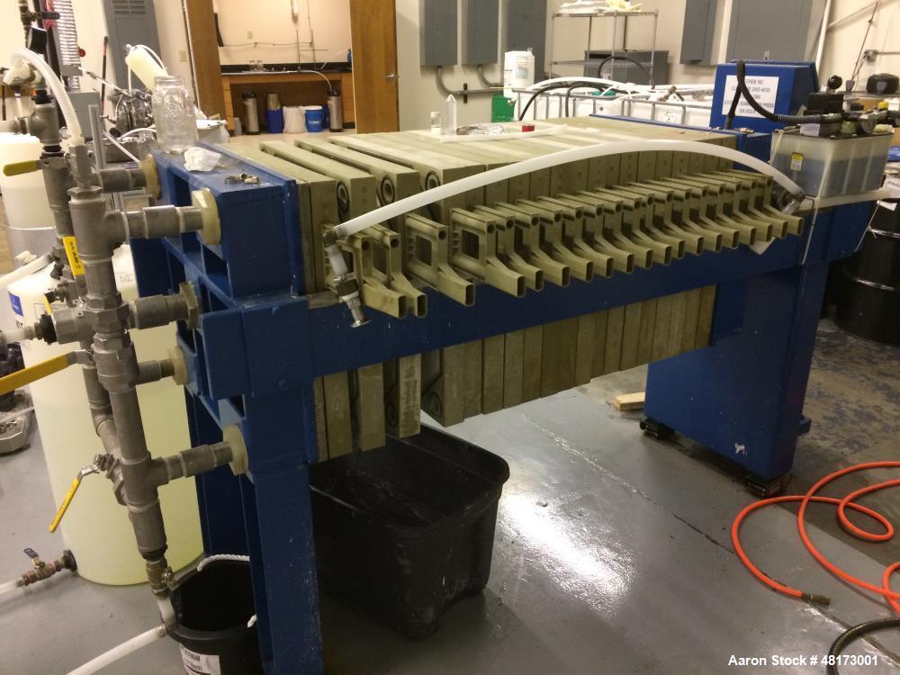Used Hoesch Industries Filter Press, Model 134D.