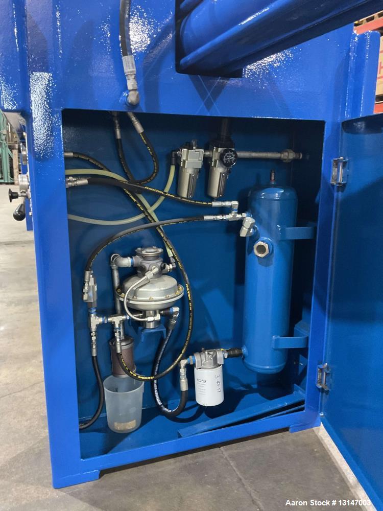 Used Hoffland 25 Cu Ft Air/Hydraulic Filter Press | 50 Plate 800mm Dewatering System