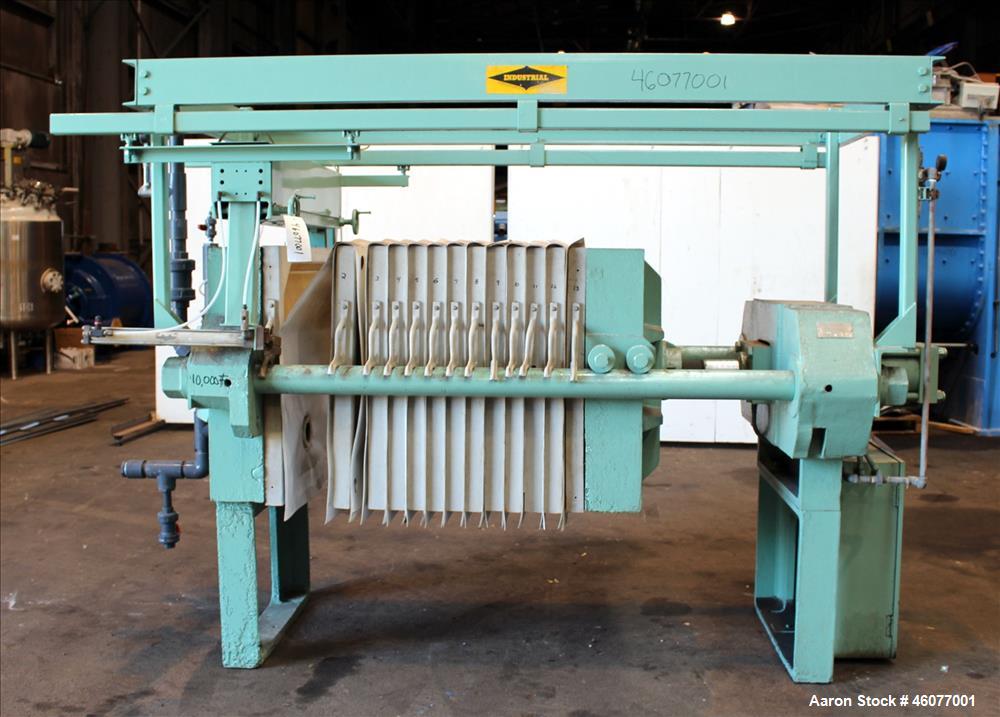 Used- Industrial Filter & Pump MFG. Co. Plate and Frame Filter Press