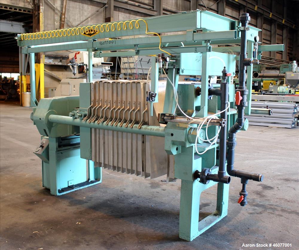 Used- Industrial Filter & Pump MFG. Co. Plate and Frame Filter Press