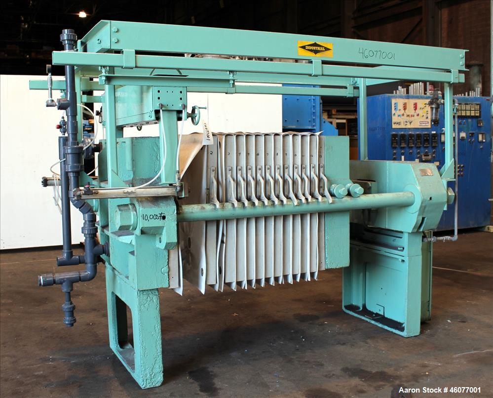 Used Industrial Filter & Pump MFG. Co. Plate and Frame Filter Press