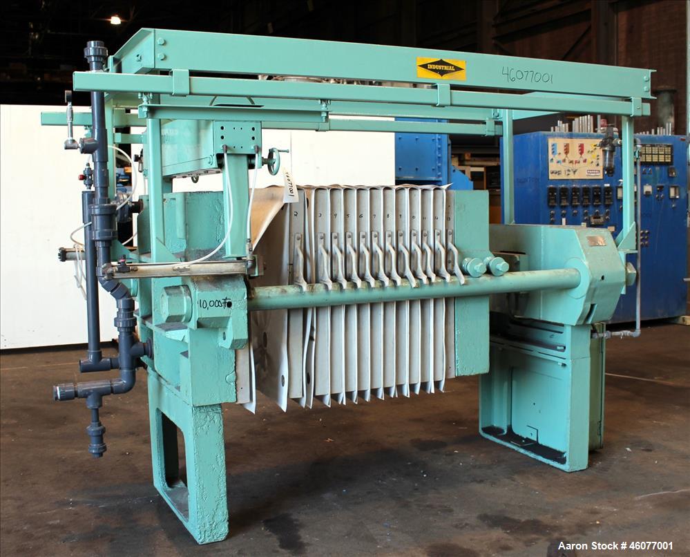 Used- Industrial Filter & Pump MFG. Co. Plate and Frame Filter Press