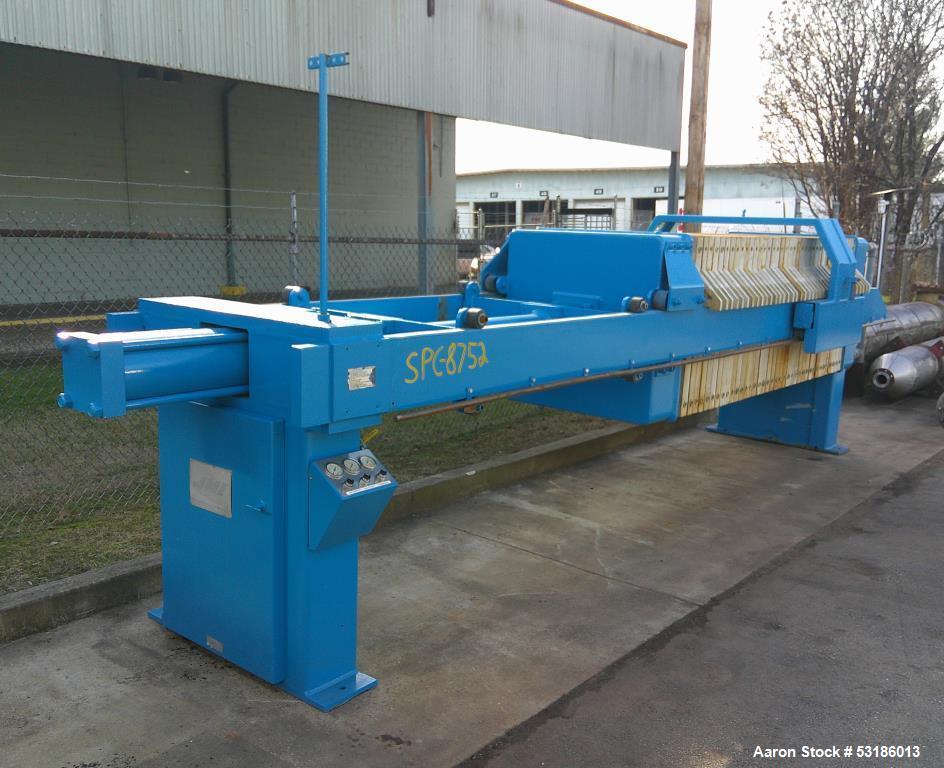 Used JWI Filter Press Model 1000G32-37/56-30/45SN – 30 Cu. Ft. Capacity