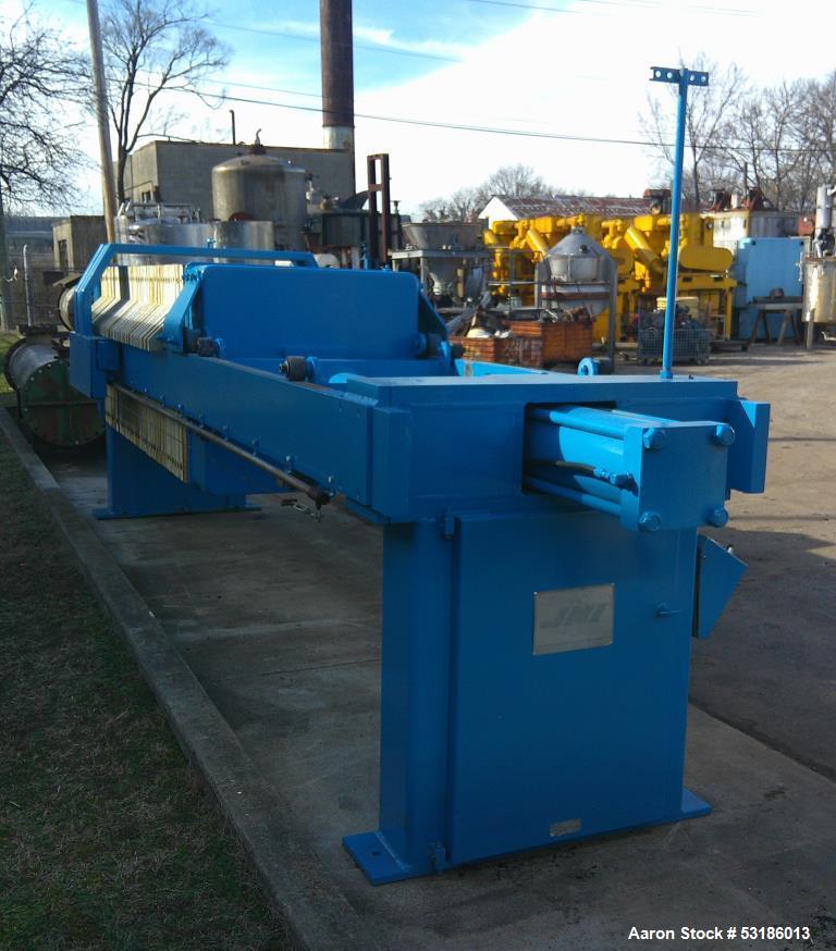 Used JWI Filter Press Model 1000G32-37/56-30/45SN – 30 Cu. Ft. Capacity