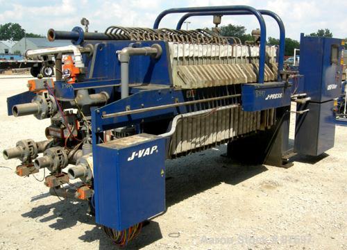 Used JWI J-VAP Dewatering/Drying System, Model 1000V30-22-16SYLC