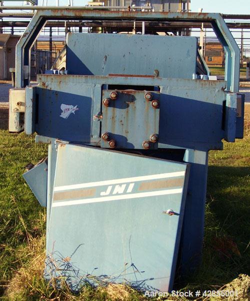 Used JWI Polypropylene Recessed Plate Filter Press, Model 1200G32-34/42-40/50. Approximately 850 square feet, rated approximately 40 cubic feet cake. (34) Chambers, 48"X48". Equipped with plate shift...