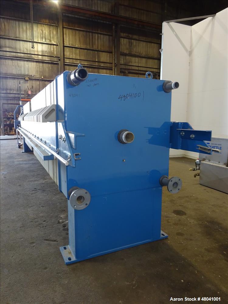 Used JWI US Filter Dewatering Systems JWI J-Press Filter Press, Model 1200G32-8