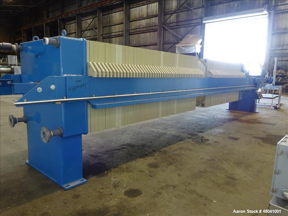 Used JWI US Filter Dewatering Systems JWI J-Press Filter Press, Model 1200G32-8