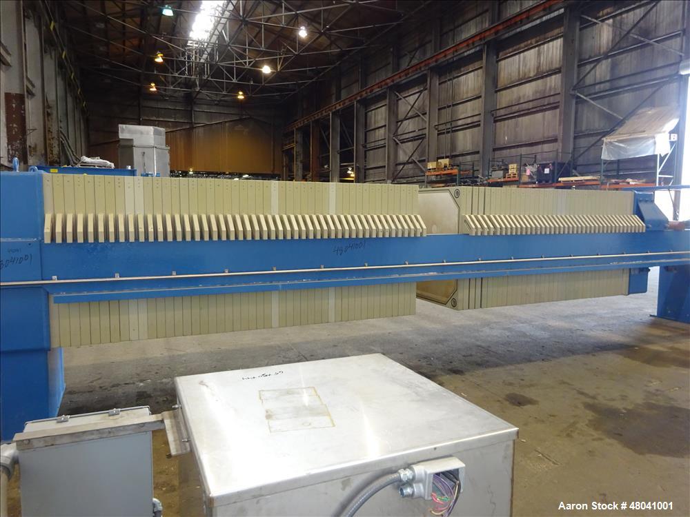 Used JWI US Filter Dewatering Systems JWI J-Press Filter Press, Model 1200G32-8