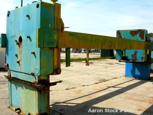Used Carbon Steel JWI Filter Press, Model 1500mm