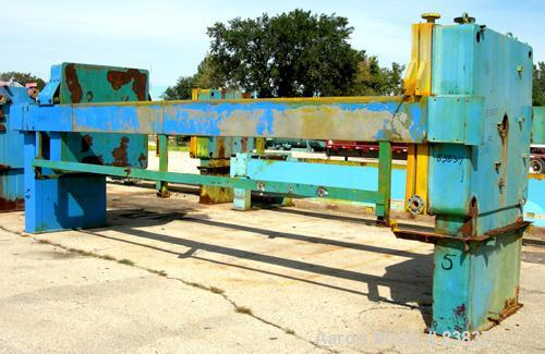 Used Carbon Steel JWI Filter Press, Model 1500mm