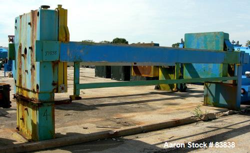 Used Carbon Steel JWI Filter Press, Model 1500 MM