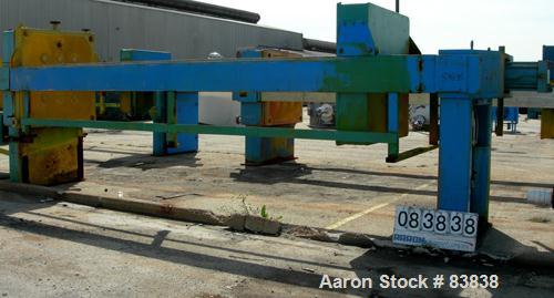 Used Carbon Steel JWI Filter Press, Model 1500 MM