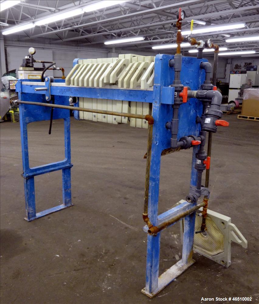 Used Met-Chem Filter press, Type 470G32-13/19-2/3MYLS,