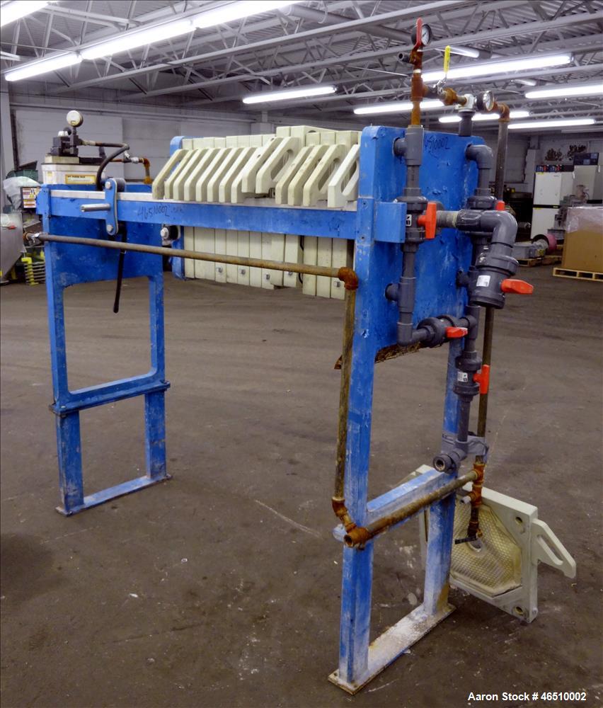 Used- Met-Chem Filter press, Type 470G32-13/19-2/3MYLS,