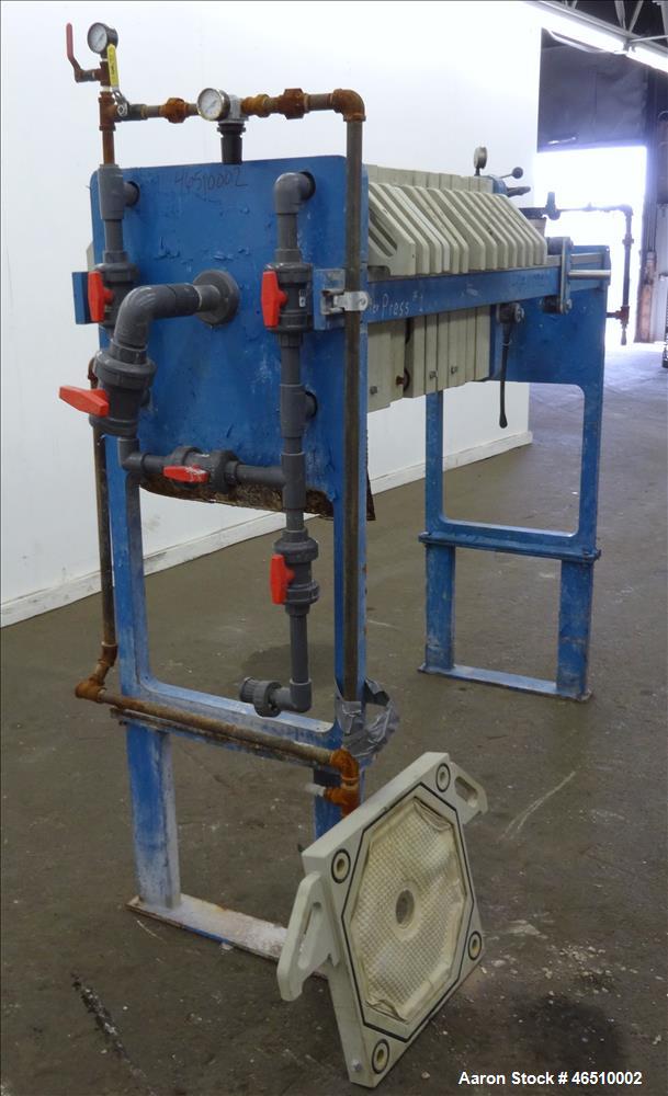 Used Met-Chem Filter press, Type 470G32-13/19-2/3MYLS,