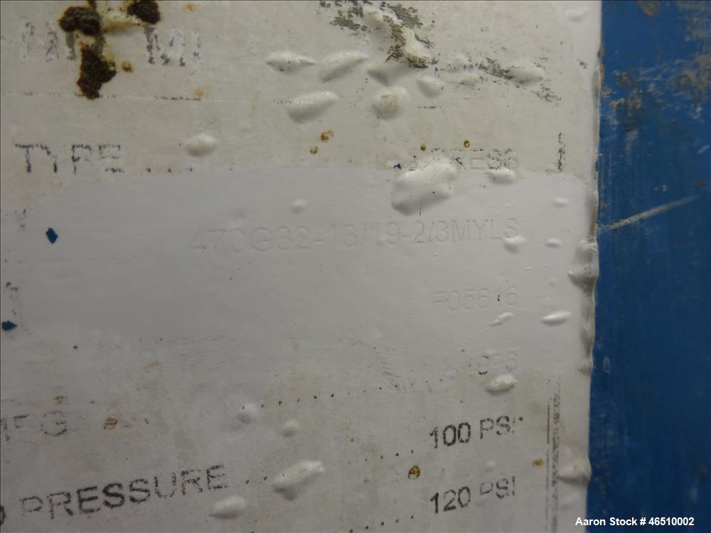 Used Met-Chem Filter press, Type 470G32-13/19-2/3MYLS,