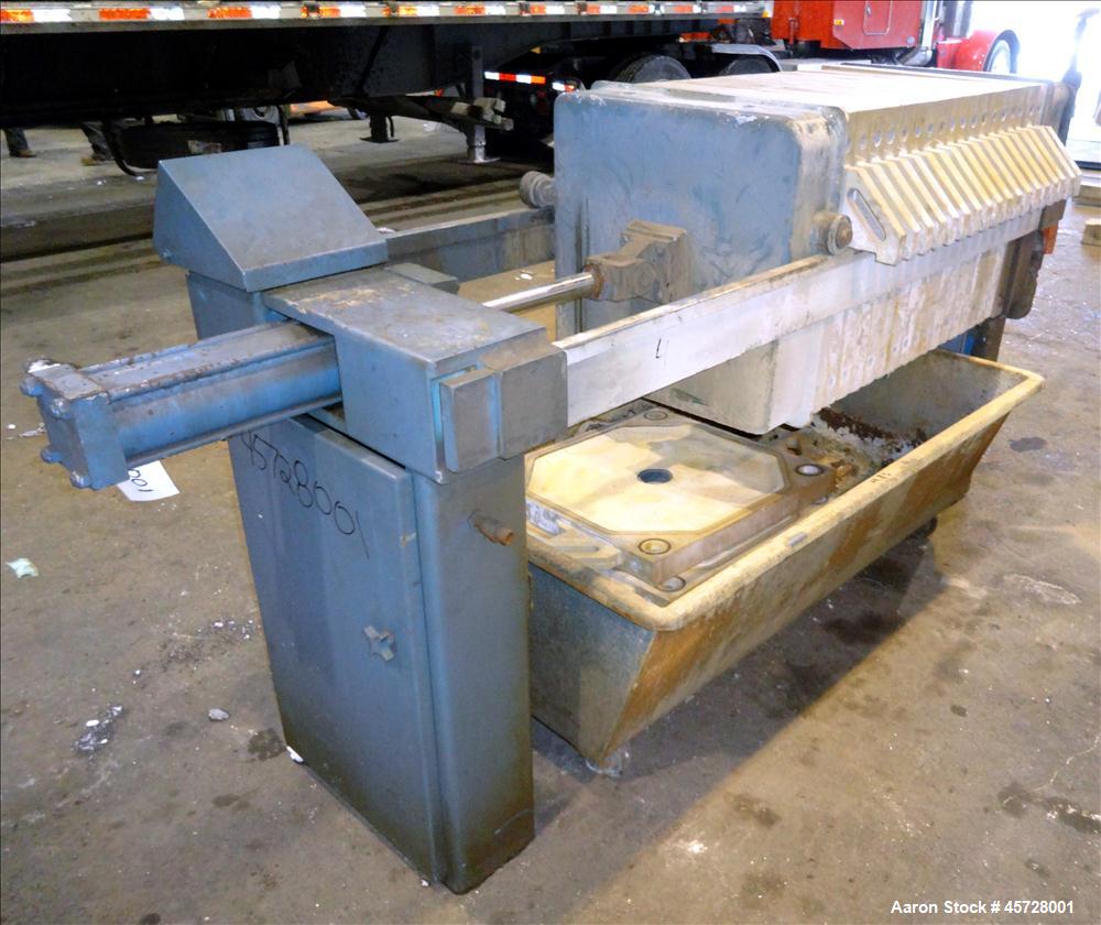 Used JWI Filter Press, Type J, Model 630-5.