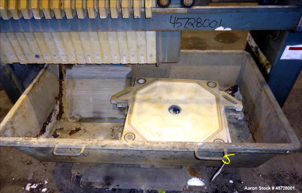 Used JWI Filter Press, Type J, Model 630-5.