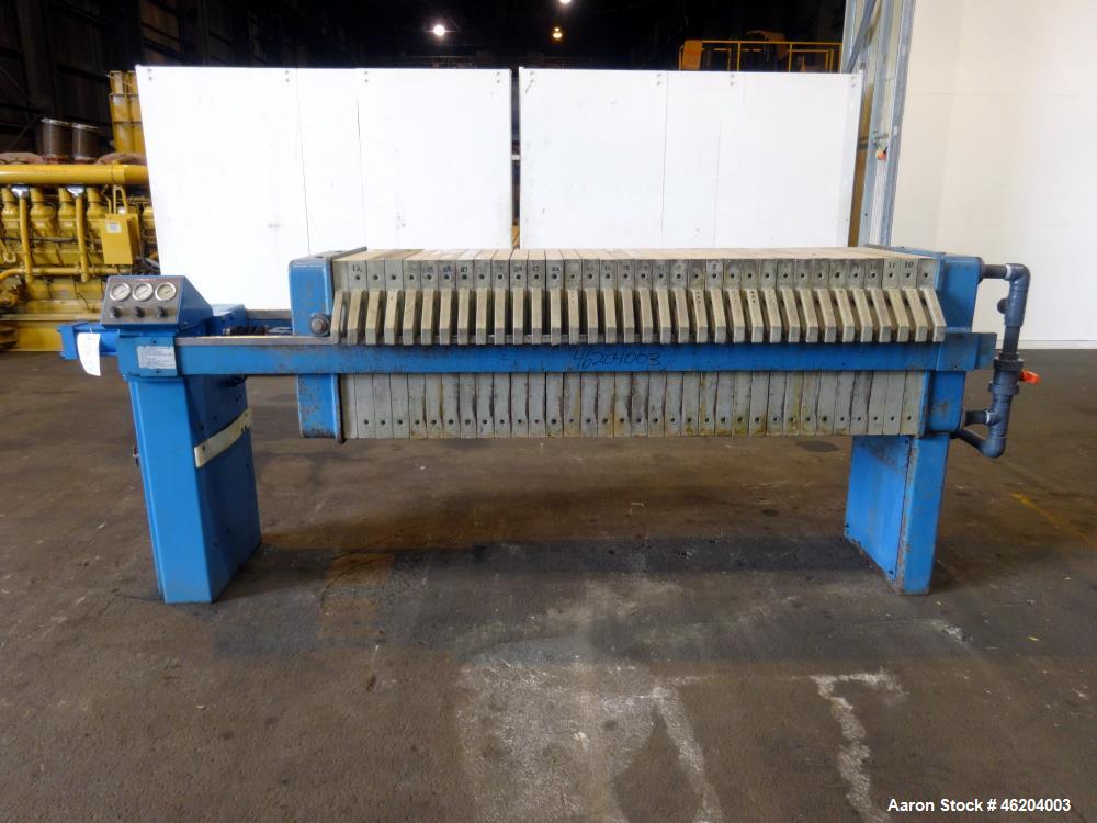 Used JWI Filter Press, Model 630G32-10-3DN
