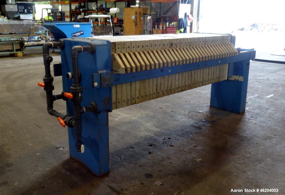 Used JWI Filter Press, Model 630G32-10-3DN