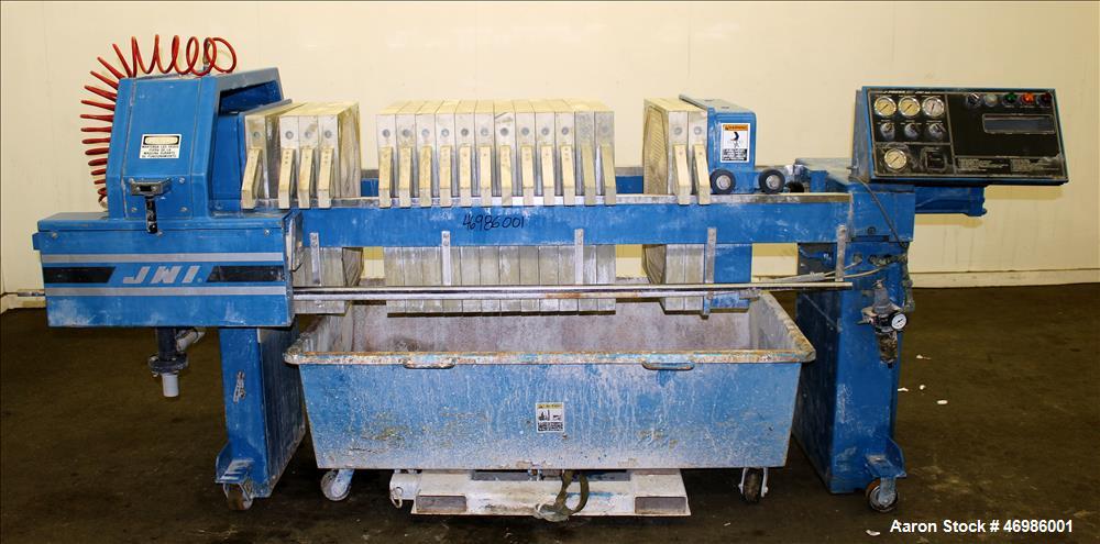 Used JWI Filter Press, Model 630G32-17-5SYLS