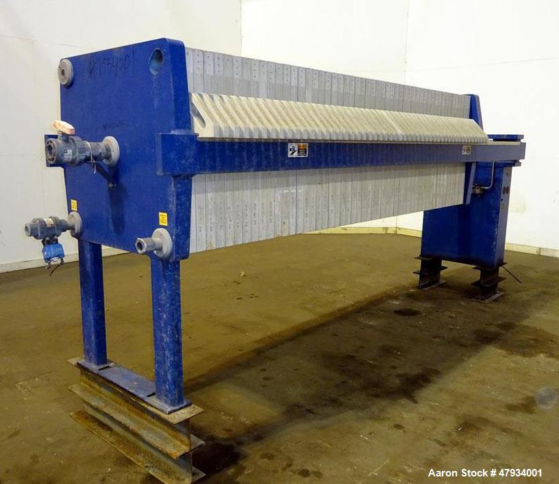 Used JWI J-Press Filter Press, Model 800G25-50-20DYLW.
