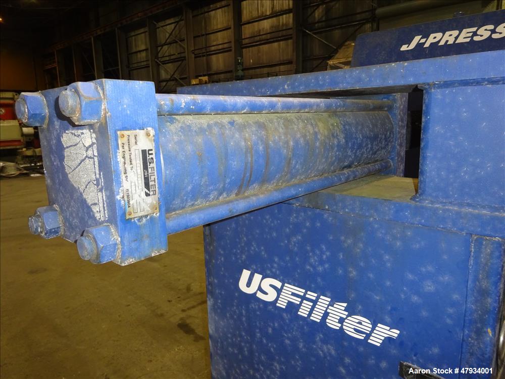 Used JWI J-Press Filter Press, Model 800G25-50-20DYLW.